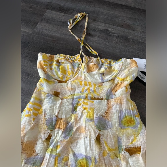 NWT En Saison Torrey Halter Mini Dress Size Large - Picture 8 of 12
